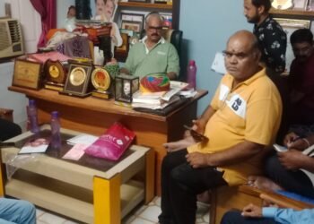 डॉ श्यामा प्रसाद मुखर्जी जी की जयंती पर होने वाले कार्यक्रम के संबंध में रानी बाजार मंडल की बैठक