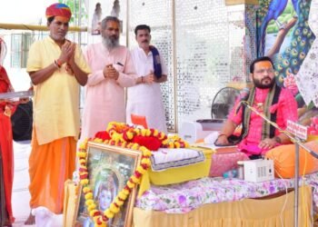 श्रीकृष्ण की बाल लीलाओं का हुआ वर्णन, श्रीशिवसत्यनाथजी महाराज ने दिए आशीर्वचन श्रीकृष्ण की हर लीला मनुष्य जीवन को देती है सीख : धर्मेश महाराज