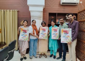 स्वतंत्रता दिवस पर दिव्यांग बच्चों की प्रतिभा को मिलेगा मंच — ‘धारा’ कार्यक्रम का पोस्टर जिला कलेक्टर ने किया विमोचित”