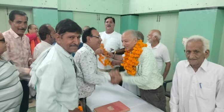 खैरपुर समाज के सुनील गोगिया निर्विरोध अध्‍यक्ष निवार्चित