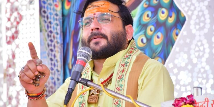 भीनासर में श्रीमद्भागवत कथा का दूसरा दिवस, भक्तिभाव में डूबे श्रद्धालु, पढ़े