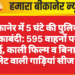 बीकानेर में 5 घंटे की पुलिस नाकाबंदी: 595 वाहनों पर कार्रवाई, काली फिल्म व बिना नंबर प्लेट वाली गाड़ियां सीज