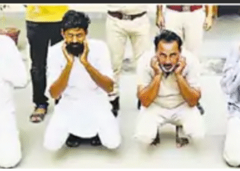 खोडाला-शेखसर में वन विभाग की टीम पर हमला, महिला रेंजर को जिंदा जलाने की कोशिश — चार आरोपी गिरफ्तार, मुख्य अभियुक्त फरार