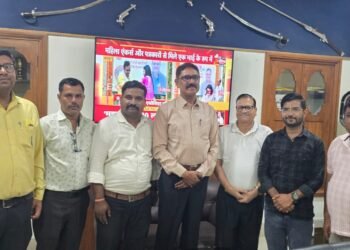 पत्रकारों की सुरक्षा को लेकर बीकानेर प्रेस क्लब की IG हेमंत शर्मा से वार्ता