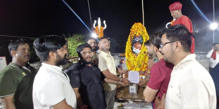 प्रशासन ने कार्यवाही नहीं की तो, भैरुनाथ बाबा को लगाई अर्जी….