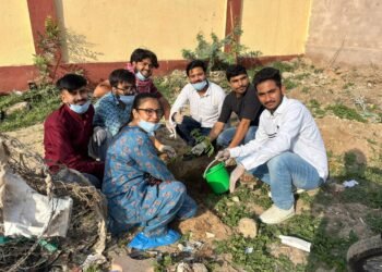 टीम “क्लीन कैप्सूल संडेज़ बीकानेर” का PBM अस्पताल में स्वच्छता व हरियाली अभियान