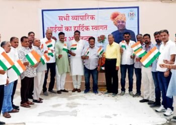 बीकानेर व्यापार उद्योग मण्डल ने मनाया स्वतंत्रता दिवस,वरिष्ठ उद्यमियों का किया सम्मान