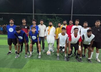 फुट्सल फॉर ऑल डे” फुटबॉल प्रतियोगिता प्रारंभ, पहले दिन खेले गए पांच