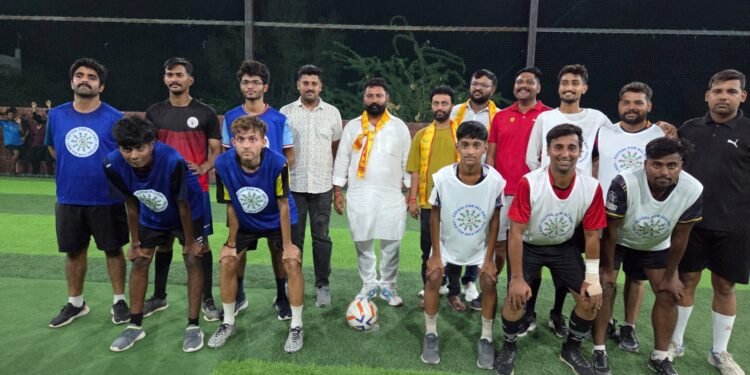 फुट्सल फॉर ऑल डे” फुटबॉल प्रतियोगिता प्रारंभ, पहले दिन खेले गए पांच