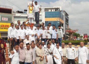 राजीव गांधी की 81वीं जयंती पर बीकानेर में कांग्रेस ने किया स्मरण सभा का आयोजन