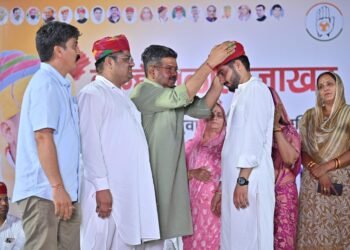 राजस्थान युवा काग्रेस प्रदेश सचिव कन्हैयालाल जाखड पहुंचे बीकानेर