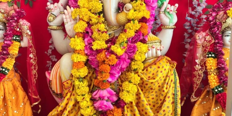 श्री नवलेश्वर मठ में गणेश महोत्सव का शुभारंभ, 10 दिन चलेगा धार्मिक आयोजन