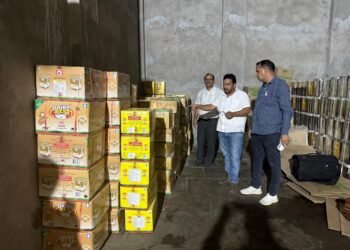 बीछवाल औद्योगिक क्षेत्र में हुई निरीक्षण एवं नमूनीकरण की कार्यवाही