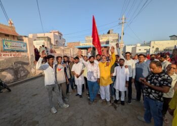 दीप कुंवर सती माता मंदिर में 151 मीटर चुनरी अर्पण, हजारों श्रद्धालुओं ने लिया हिस्सा