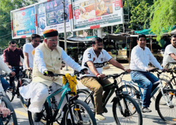प्रधानमंत्री के 75वें जन्मदिन पर 75 साइक्लिस्ट के साथ आयोजित साइकिल रैली में बोले केंद्रीय कानून मंत्री