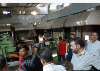 करणी औद्योगिक क्षेत्र में की गई निरीक्षण एवं नमूनीकरण की कार्यवाही