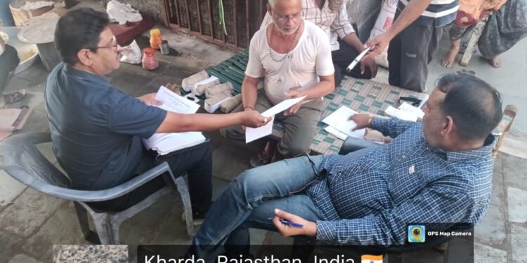 बीकानेर के ग्रामीण क्षेत्र में विभिन्न खाद्य पदार्थ सीज एवं करवाए नष्ट