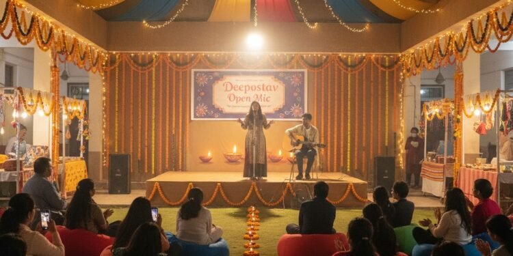 दीपोत्सव 2025 में आज गूंजेंगे शब्द, सुर और मुस्कानें — बीकानेर में होगा ओपन माइक सेशन