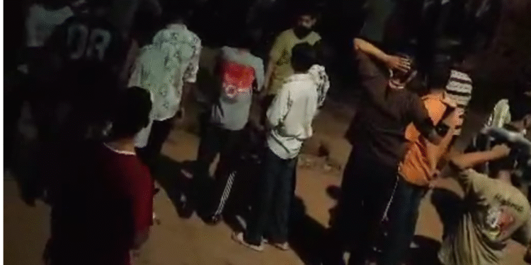 बीकानेर नयाशहर थाना क्षेत्र में गरबा कार्यक्रम में छेड़छाड़ को लेकर बवाल, नयाशहर में दो पक्षों में पत्थरबाजी