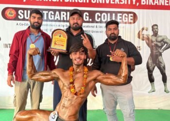 द पावर हैडक्वाटर के आयुष बिश्नोई बने मिस्टर एमजीएसयू 2025