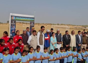 ढींगसरी की बेटियों को मिली चार खेल मैदान व गर्ल्स हॉस्टल की सौगात, केन्द्रीय मंत्री गजेन्द्र सिंह ने किया उद्घाटन