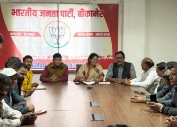 राजस्थान सरकार के 2 वर्ष पूरे—बीकानेर से सुशासन पखवाड़ा रथ यात्रा की तैयारियाँ शुरू