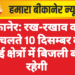 बीकानेर: रख-रखाव कार्य के चलते 10 दिसम्बर को कई क्षेत्रों में बिजली बंद रहेगी