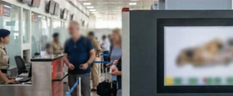 नाल एयरपोर्ट पर हड़कंप, विदेशी दंपत्ति के सामान से संदिग्ध जानवर का सिर बरामद