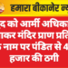 खुद को आर्मी अधिकारी बताकर मंदिर प्राण प्रतिष्ठा के नाम पर पंडित से 45 हजार की ठगी