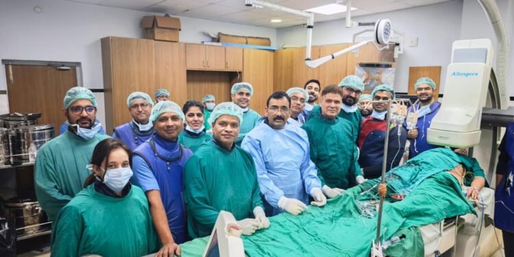 हल्दीराम हार्ट हॉस्पिटल में दो दिवसीय कैंप में 11 मरीजों के हृदय के छेद, डिवाइस से बंद