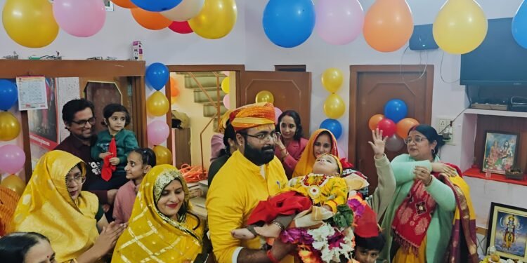 नंद के आनंद भयो: भागवत कथा में पांचवें दिन नंदोत्सव का उल्लास