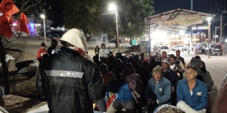 सुजानदेसर में भवन निर्माण मजदूरों की जागरूकता बैठक आयोजित