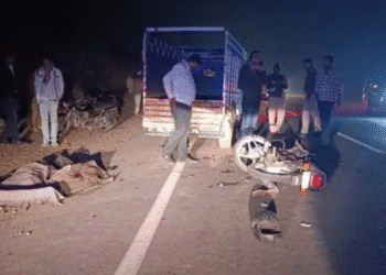 खाजूवाला में दर्दनाक सड़क हादसा, अज्ञात वाहन की टक्कर से दो युवकों की मौत