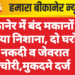 बीकानेर में बंद मकानों को बनाया निशाना, दो घरों से नकदी व जेवरात चोरी