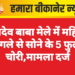 रामदेव बाबा मेले में महिला के गले से सोने के 5 फुलड़े चोरी,मामला दर्ज