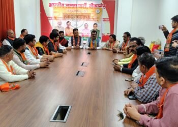 भाजपा प्रदेश उपाध्यक्ष मुकेश दाधीच ने बीकानेर में केंद्रीय बजट 2026–27 और VB G RAM G पर किया संवाद