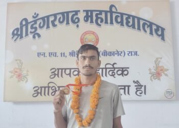 श्रीडूंगरगढ़ के ओमप्रकाश ने क्रॉस कंट्री रेस में फहराया परचम, अब नेशनल में दिखाएंगे दम…