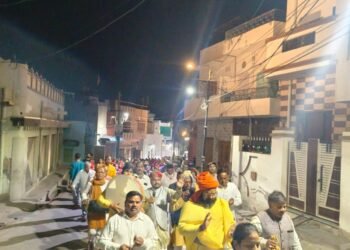 भैरूनाथ बस्ती में 51वीं प्रभात फेरी — स्वास्थ्य व सांस्कृतिक जागरण का प्रेरक अभियान किश्मीदेसर से लक्ष्मीनाथ जी तक प्रभात फेरी सम्पन्न