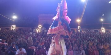 धरणीधर तालाब पर “खेलण दो गणगौर” महोत्सव का भव्य समापन