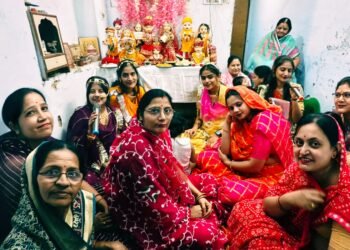 राज रंगों की गली में गणगौर का उल्लास, सखियों ने भक्ति और संस्कृति से रचाया भव्य महोत्सव