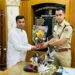 पुलिस अधीक्षक मुदुल कच्छवा का किया अभिनंदन, ट्रस्ट प्रतिनिधियों ने की शिष्टाचार भेंट