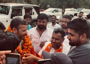 बीकानेर में मिथलेश गौतम का भव्य स्वागत, युवा मोर्चा कार्यकर्ताओं में दिखा जोश और उत्साह