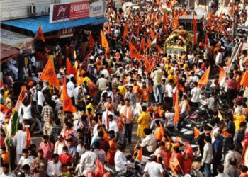 बीकानेर में हिन्दू नववर्ष पर भव्य धर्मयात्रा, हजारों लोगों ने किया सहभाग