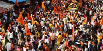 बीकानेर में हिन्दू नववर्ष पर भव्य धर्मयात्रा, हजारों लोगों ने किया सहभाग