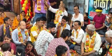 चौकी मस्त मंडल जिया भवन परिवार द्वारा गवर महोत्सव के तीन दिवसीय कार्यक्रम का भव्य आयोजन