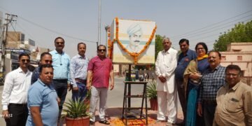 बीकानेर में अमर शहीद मंगल पांडे की 169वीं पुण्यतिथि पर श्रद्धांजलि सभा आयोजित