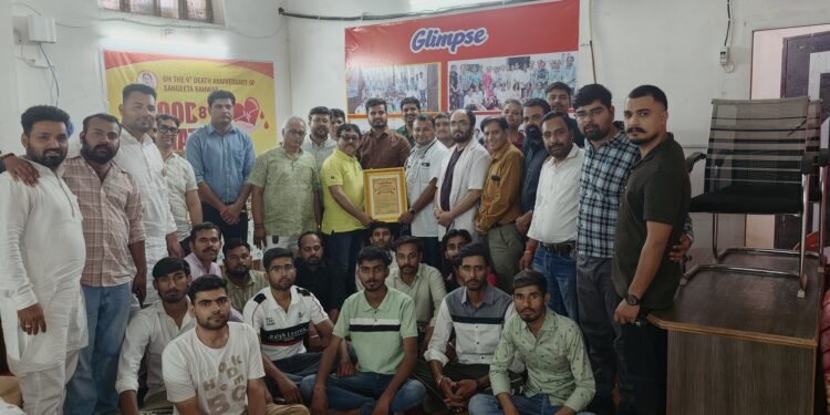 स्व. संगीता कंवर की नौवीं पुण्यतिथि पर लगा आठवां विशाल रक्तदान शिविर। कुल 121 यूनिट रक्त संग्रह