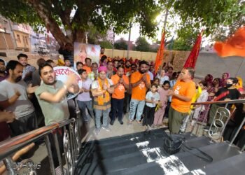 प्रभात फेरी का 100वां दिवस उत्साह, भक्ति एवं सामाजिक समरसता के साथ सम्पन्न