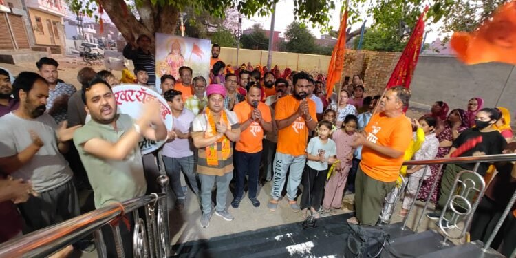 प्रभात फेरी का 100वां दिवस उत्साह, भक्ति एवं सामाजिक समरसता के साथ सम्पन्न