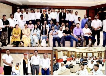 बार कौंसिल ऑफ़ राजस्थान की चुनाव के मजबूत दावेदार एडवोकेट लक्ष्मीकांत रंगा का भव्य स्वागत